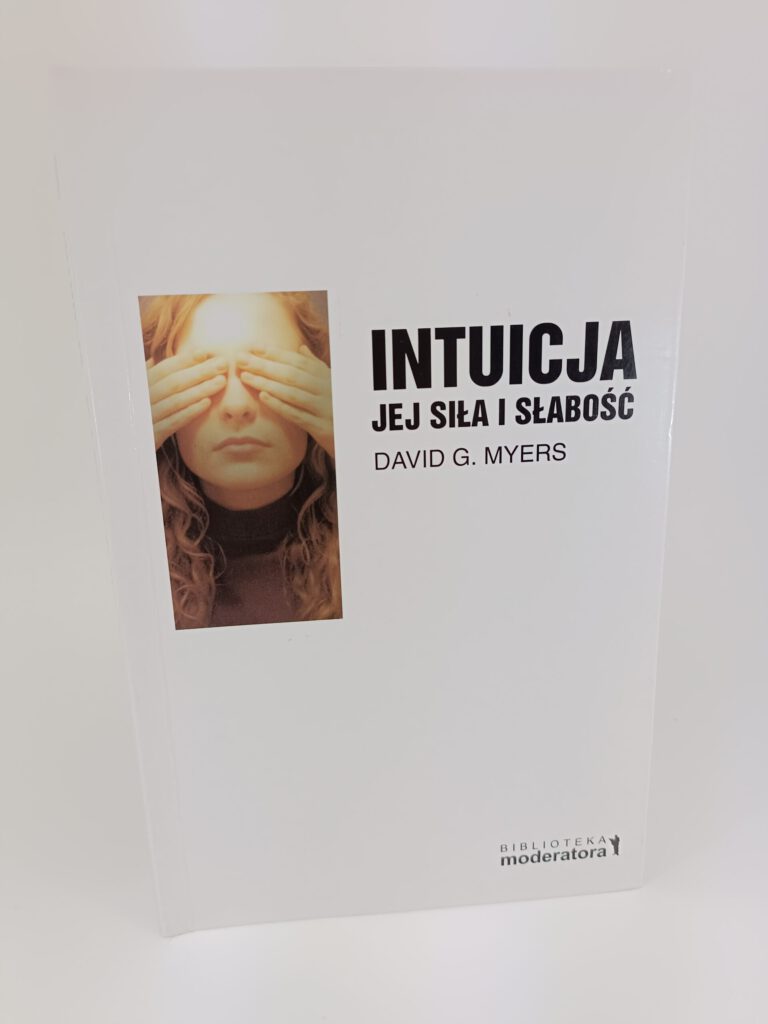 Intuicja jej siła i słabość książka David Myers w antykwariat Szczecin