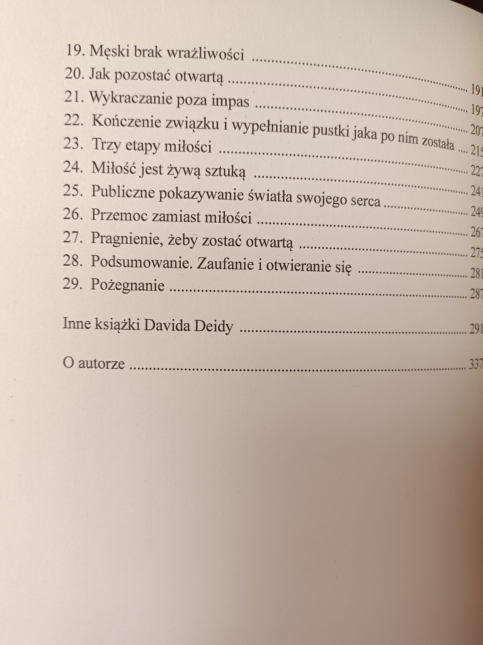 moja ukochana spis tresci książki w antykwariat szczecin