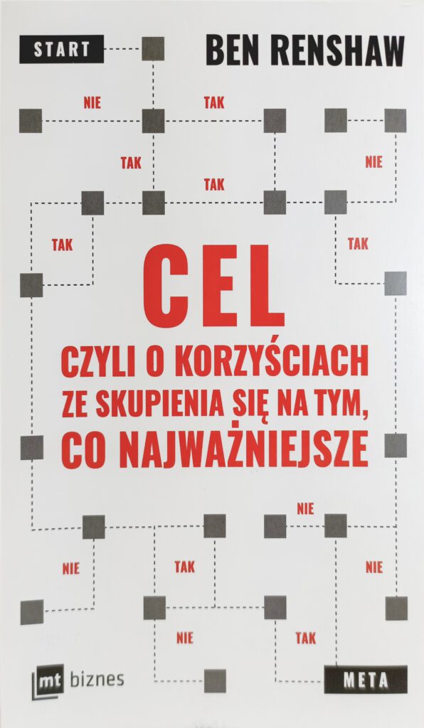 Cel czyli o korzyściach ze skupienia się na tym co najważniejsze książka w antykwariatszczecin.pl
