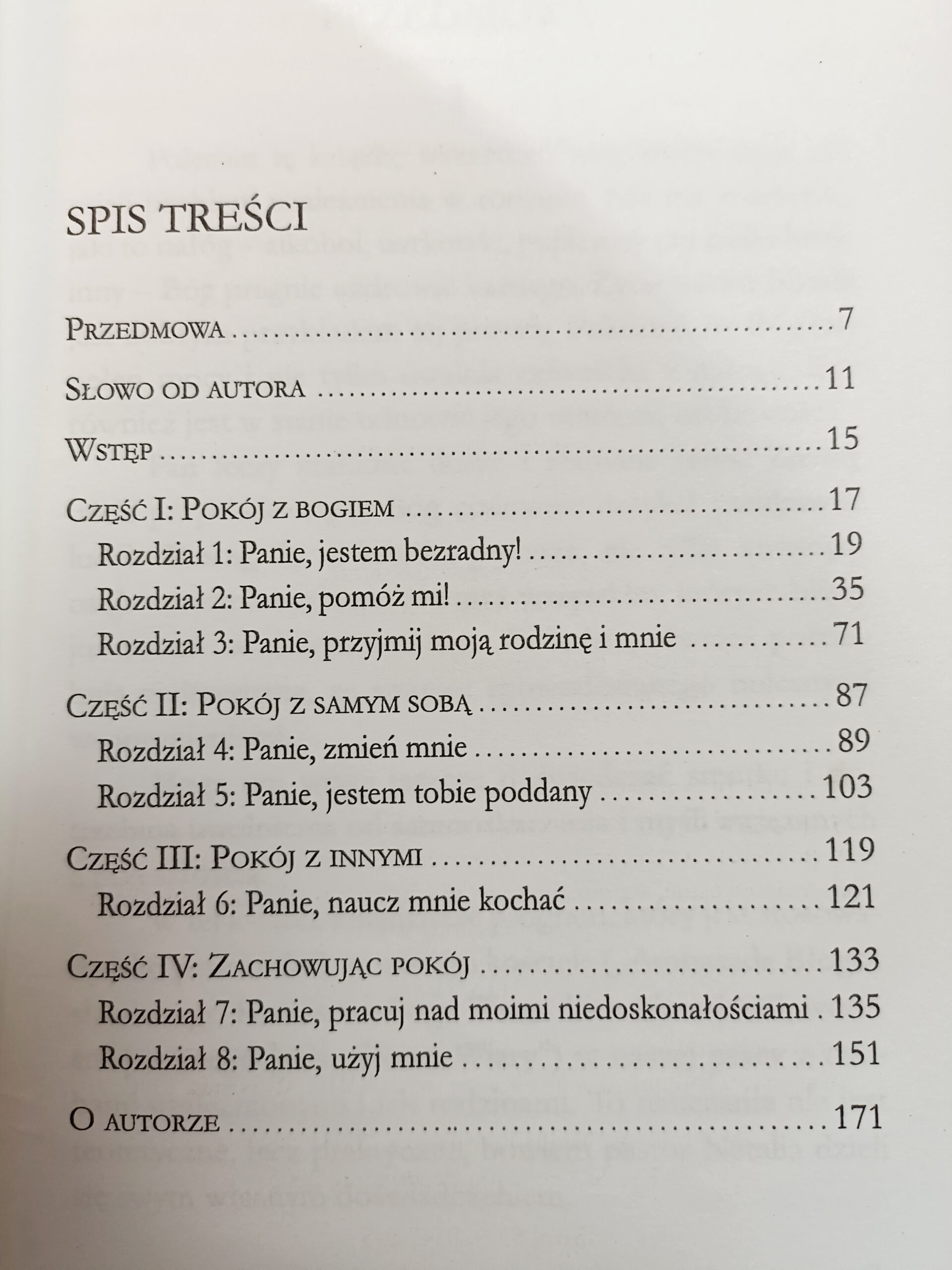 Droga do wolnosc spis tresci ksiazki w antykwariat Szczecin
