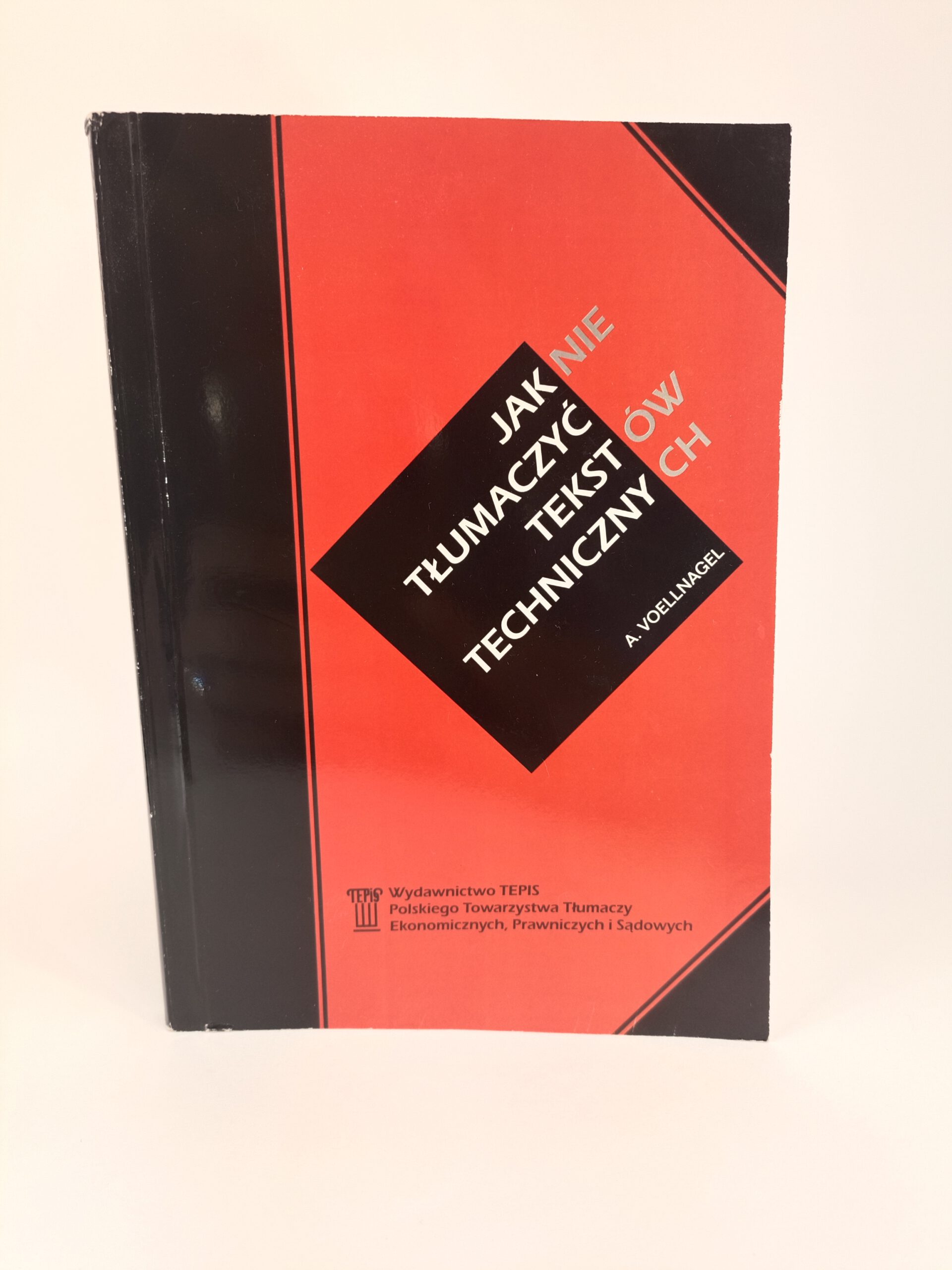 jak nie tłumaczyć tekstów technicznych okładka ksiazka w antykwariat Szczecin.
