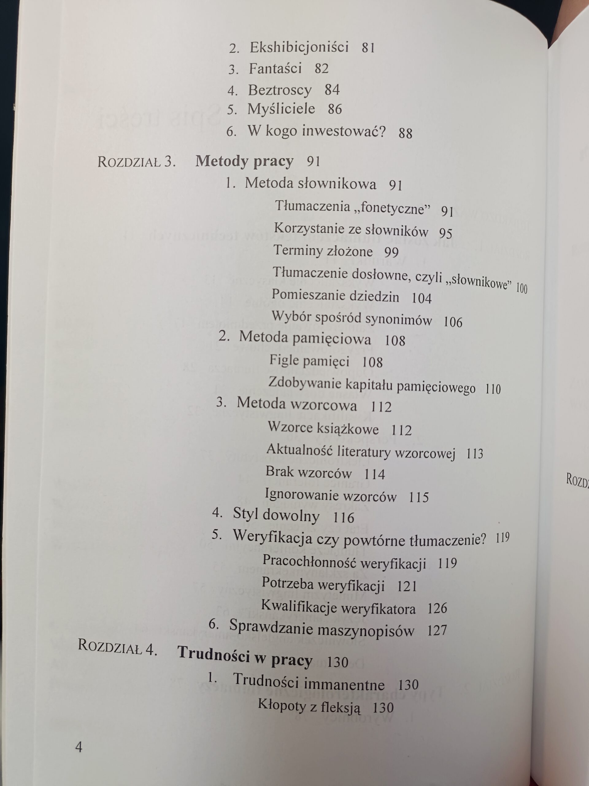 jak nie tłumaczyć tekstów technicznych spis tresci 3 ksiazki w antykwariat Szczecin.
