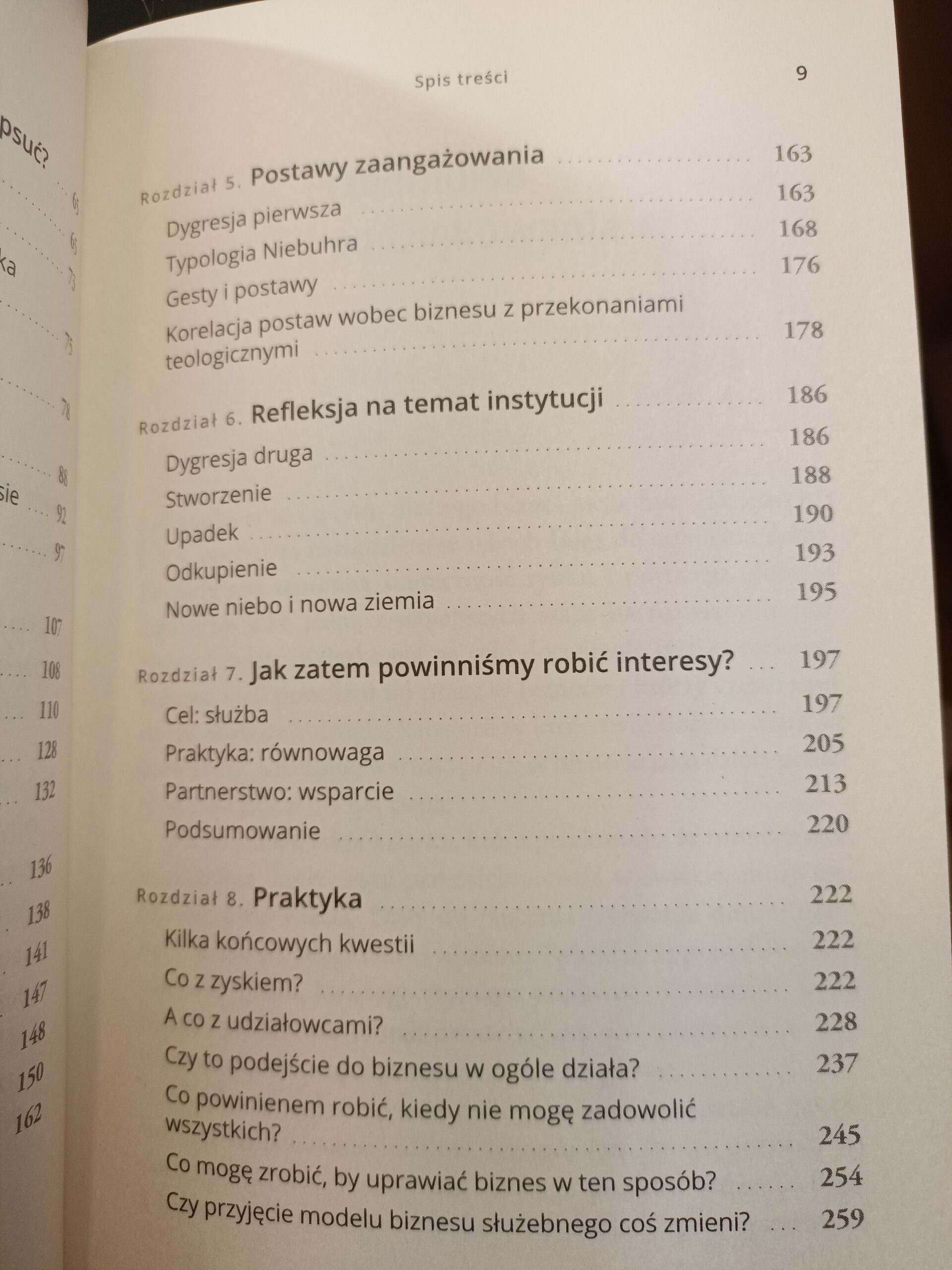 Bóg i biznes Jeff van Duzer książka w antykwariat Szczecin spis treści 3