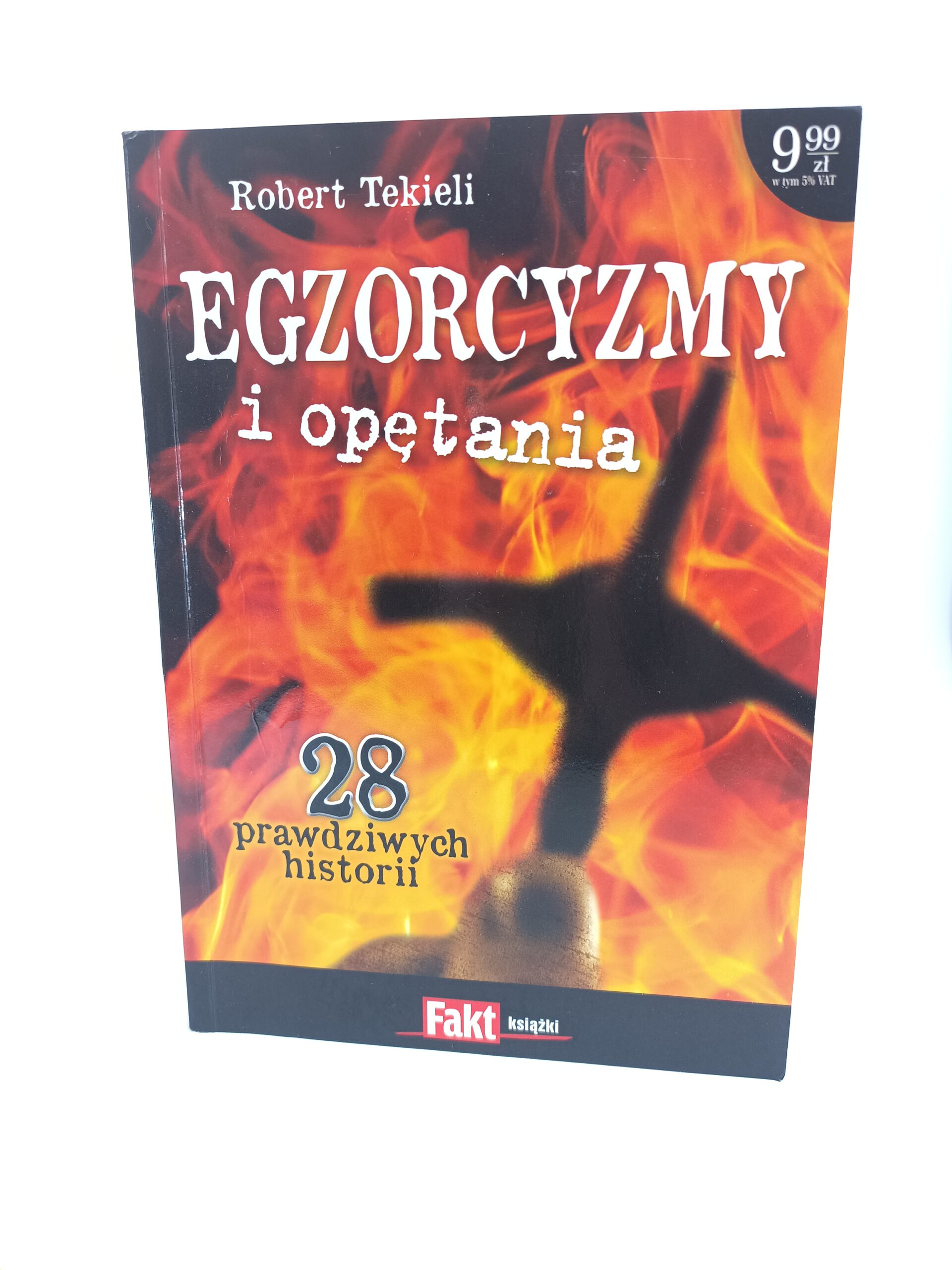 egzorcyzmy i opętania Robert Tekieli książka w antykwariat Szczecin okładka 1