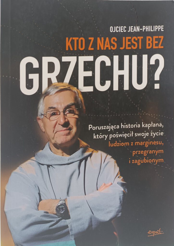 Kto z nas jest bez grzechu przód książki antykwariat Szczecin