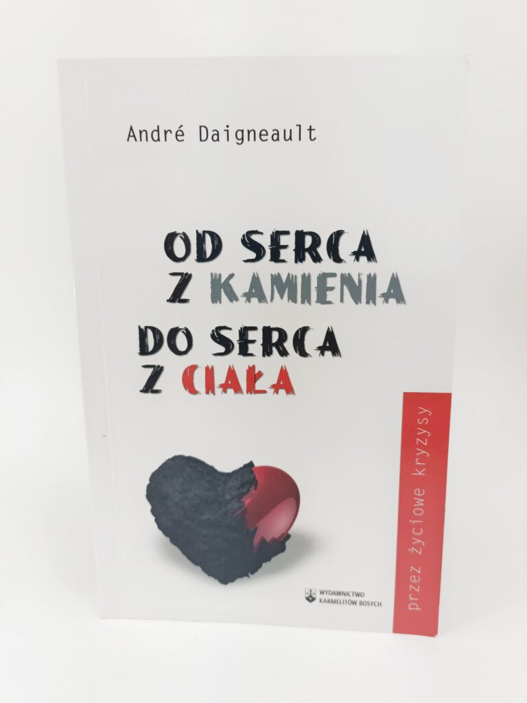 Od serca z kamienia okładka książki antykwariat Szczecin