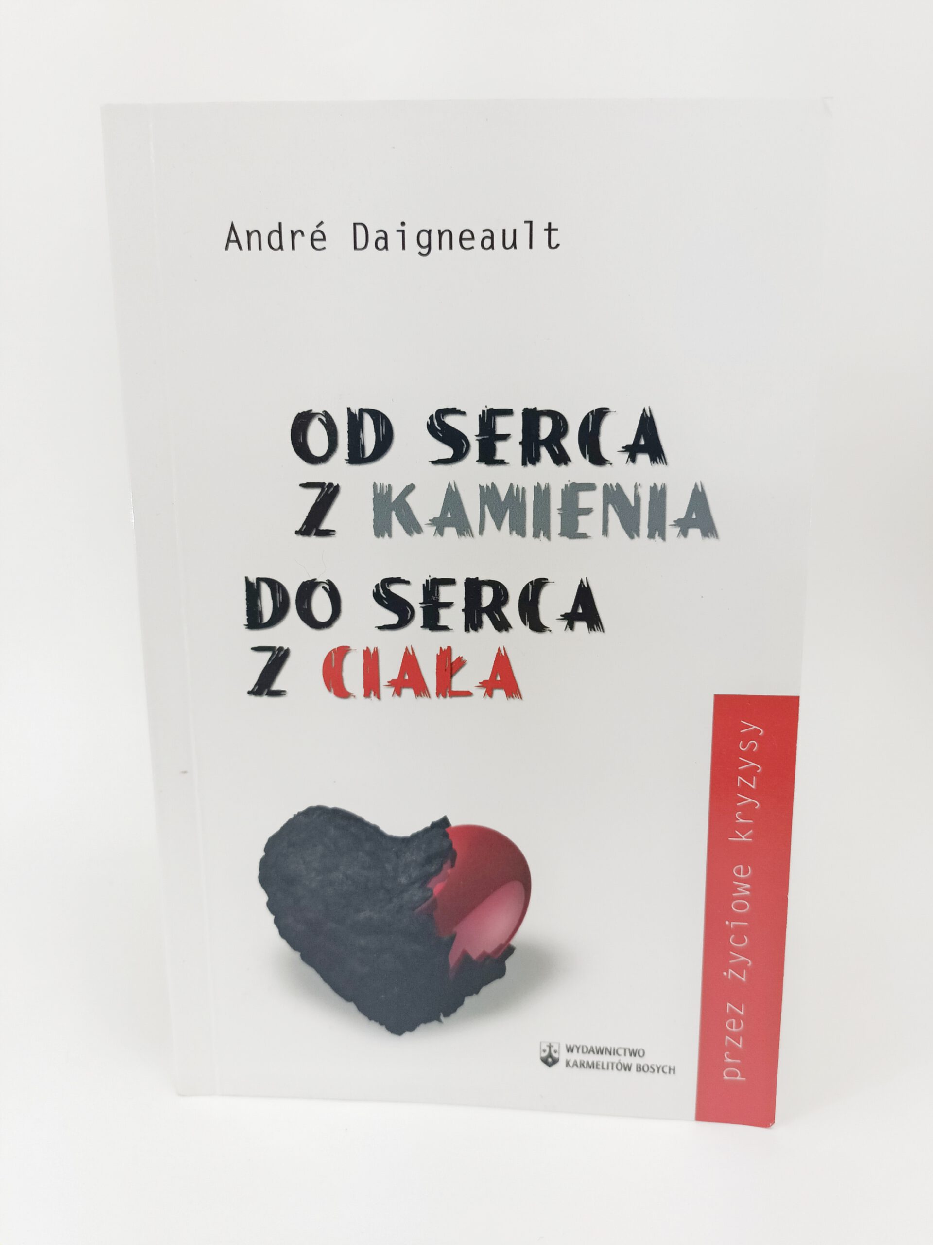 Od serca z kamienia okładka książki antykwariat Szczecin