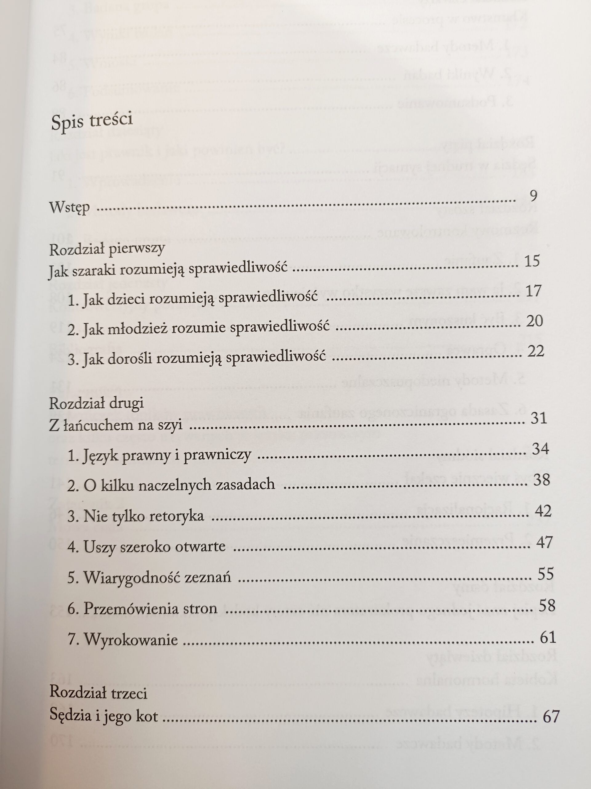 manipulacje w postepowaniu karnym Ryszard Makarowski spis tresc ksiazki w antykwariat Szczecin