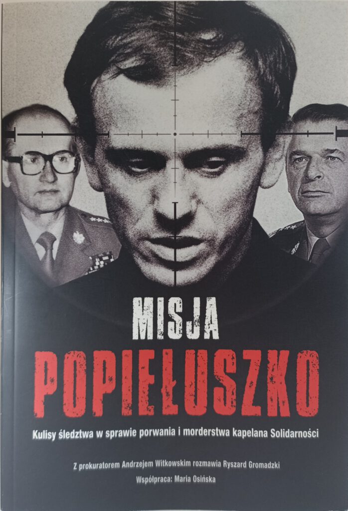 Misja Popieluszko okładka 1 książki w antykwariat Szczecin