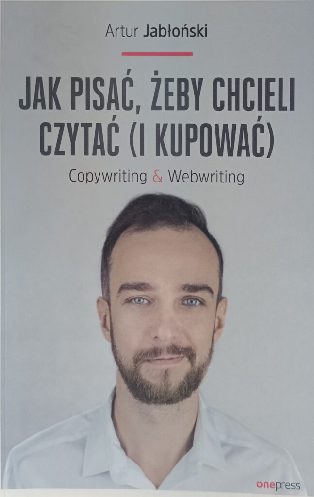 jak pisać żeby chcieli czytać i kupować przód książki antykwariat Szczecin