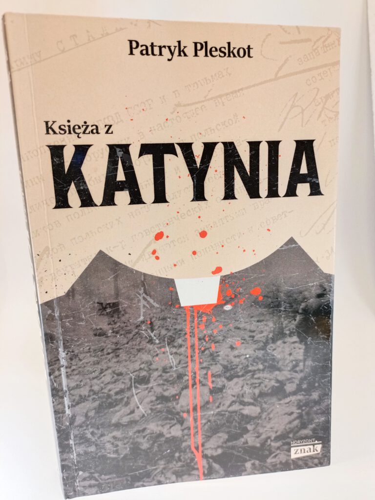 księża z Katynia przód książki w antykwariat Szczecin