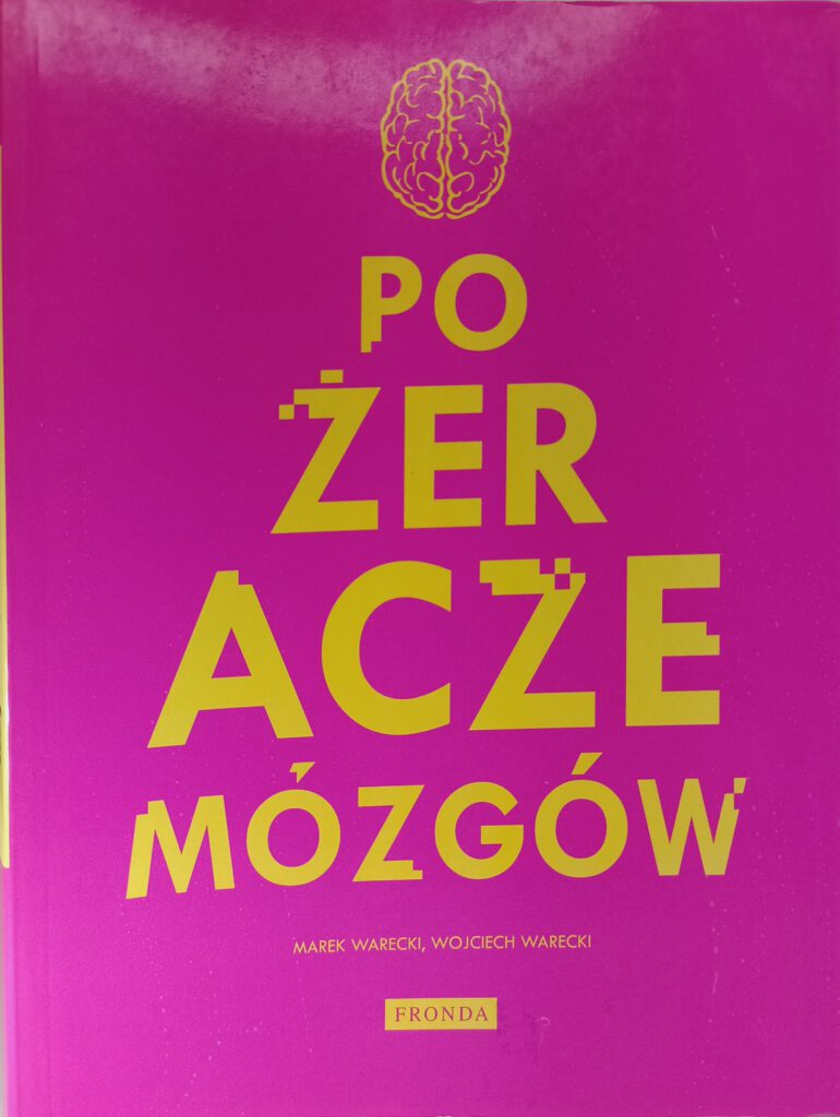 pożeracze mózgów okładka książki w antykwariat Szczecin