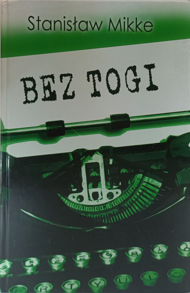 bez togi okładka książki w antykwariat Szczecin