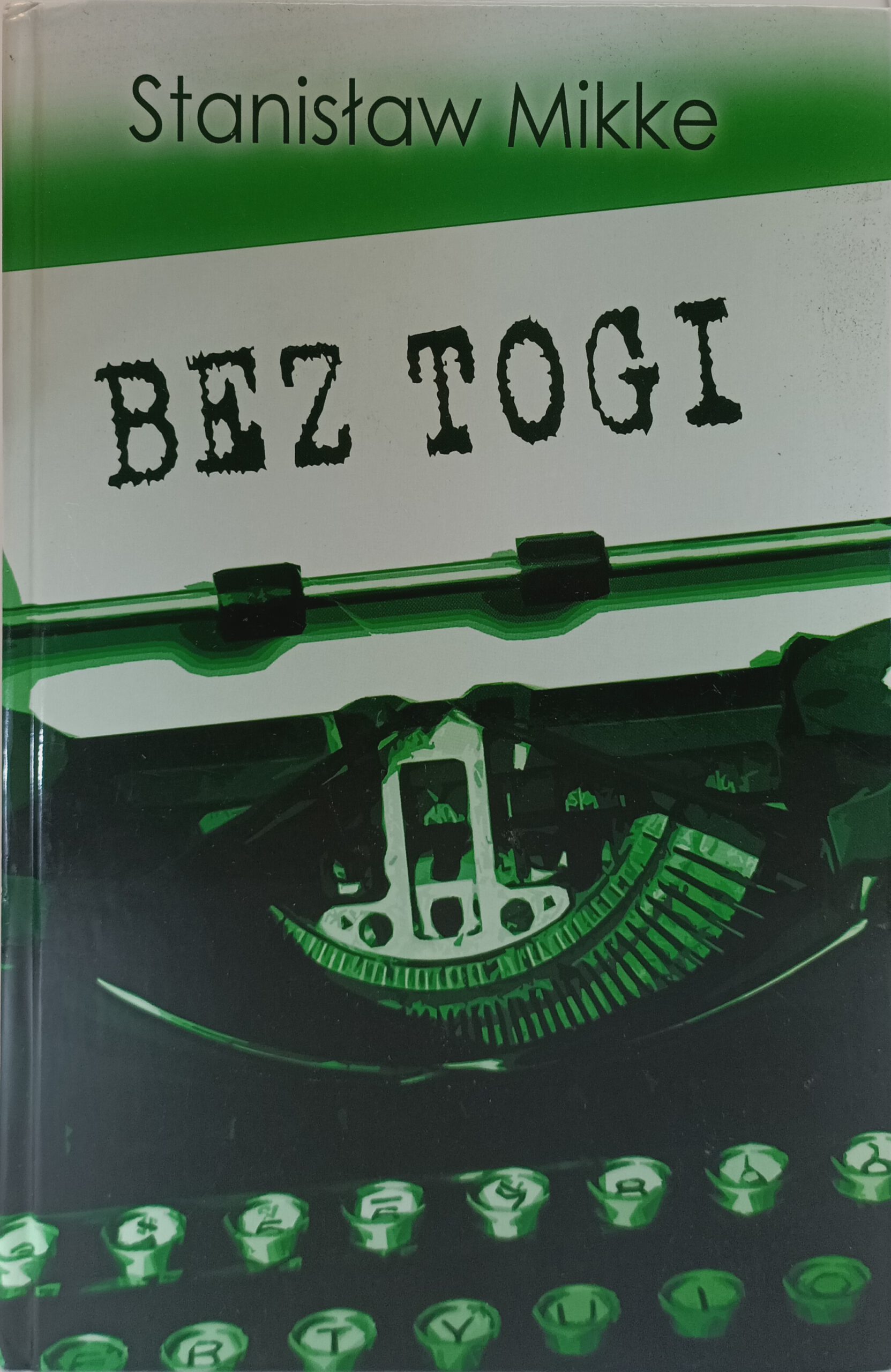 bez togi okładka książki w antykwariat Szczecin