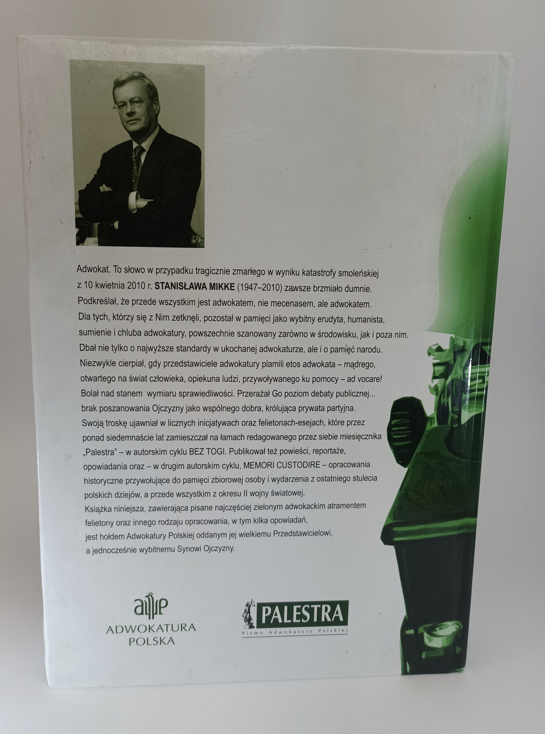 bez togi tył książki w antykwariat Szczecin