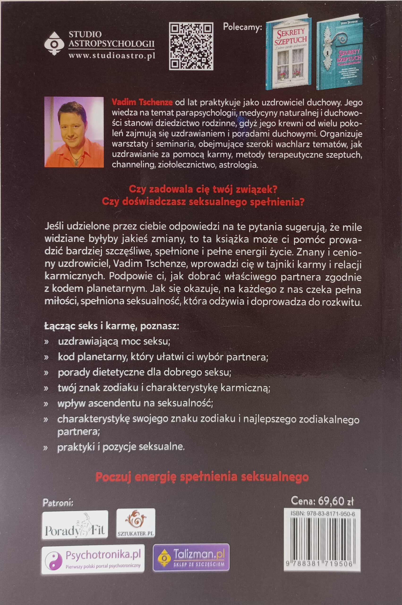 Seks i karma nota książki w antykwariat Szczecin