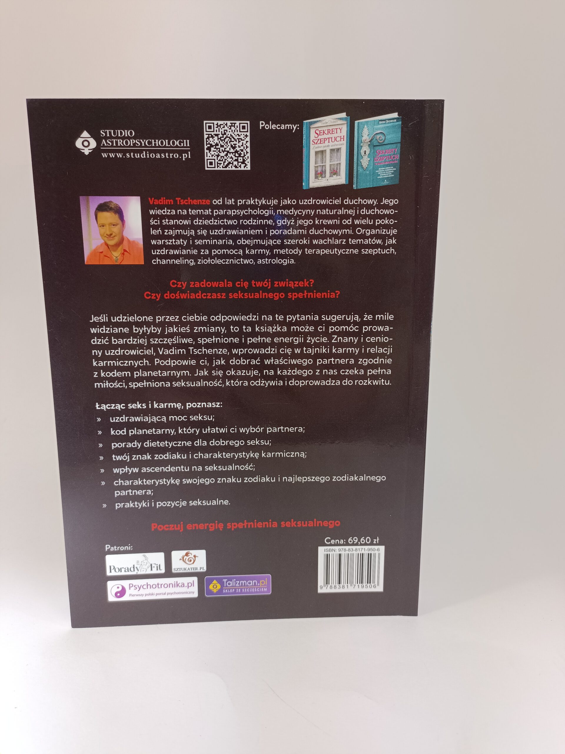 Seks i karma tył książki antykwariat Szczecin