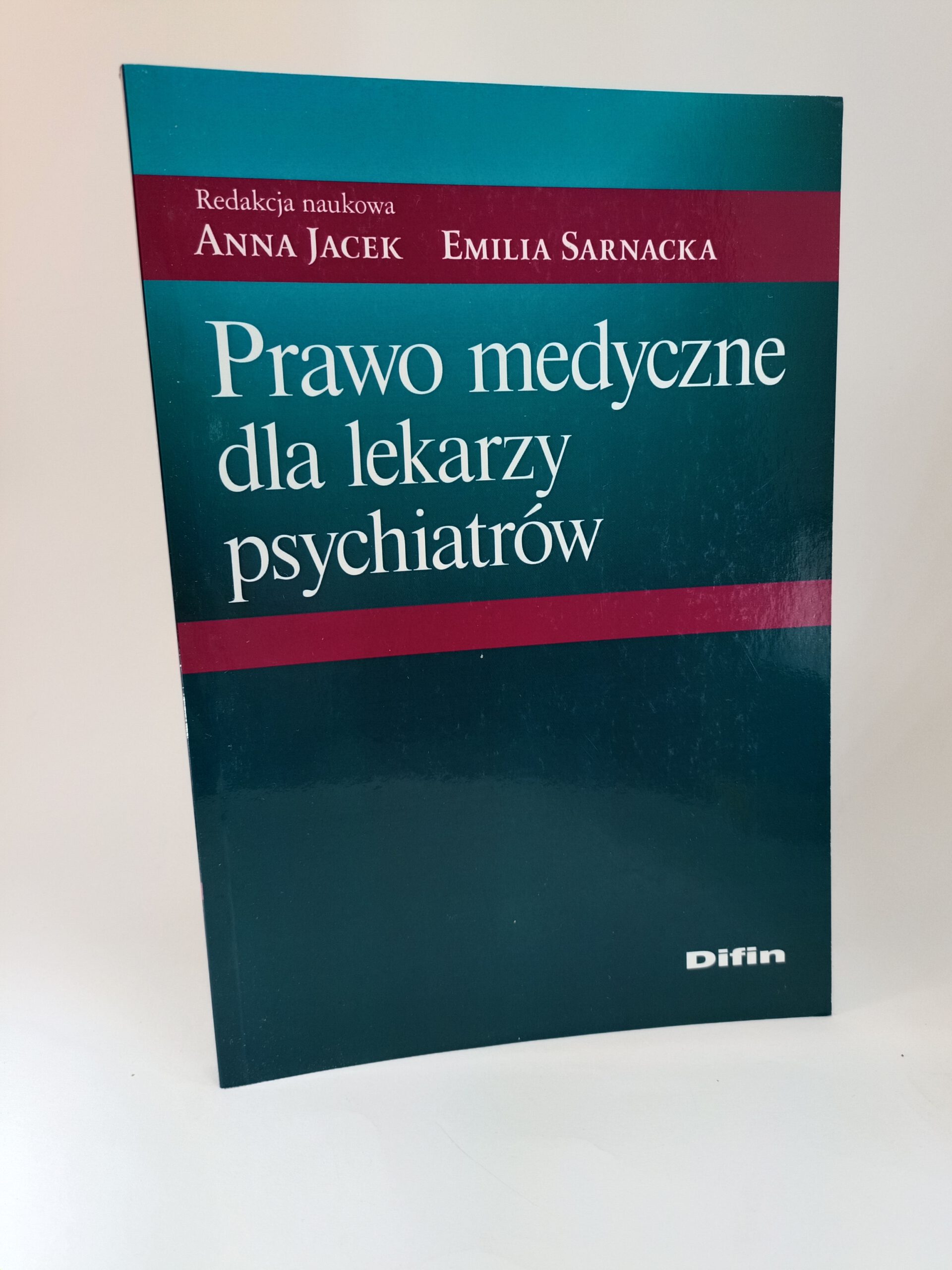 prawo medyczne dla lekarzy psychiatrów przód książki w antykwariat Szczecin
