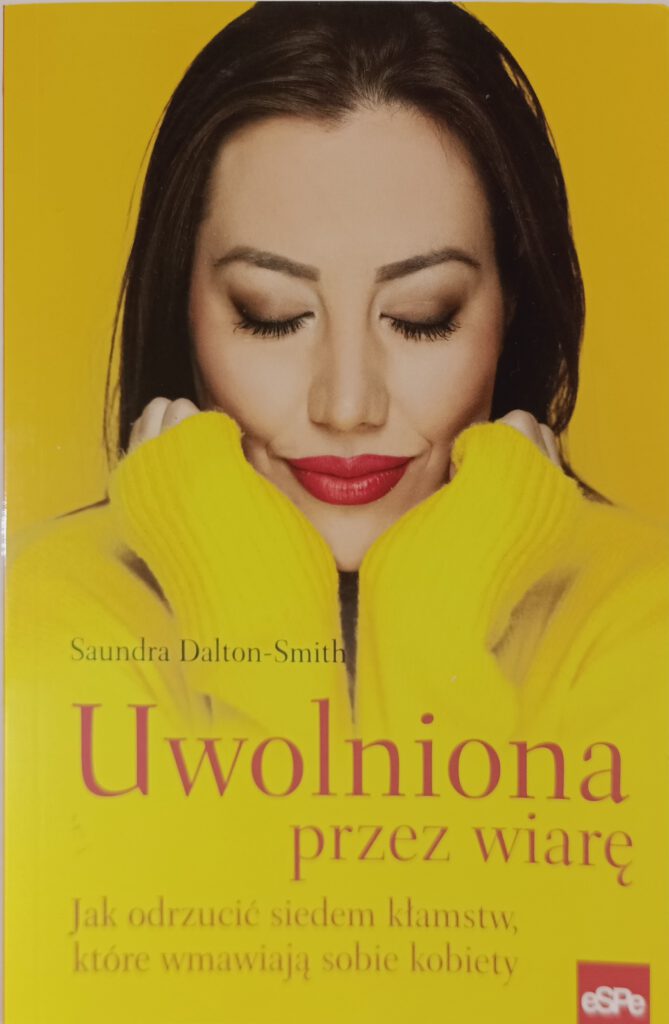 uwolniona przez wiarę okładka książki w antykwariat Szczecin