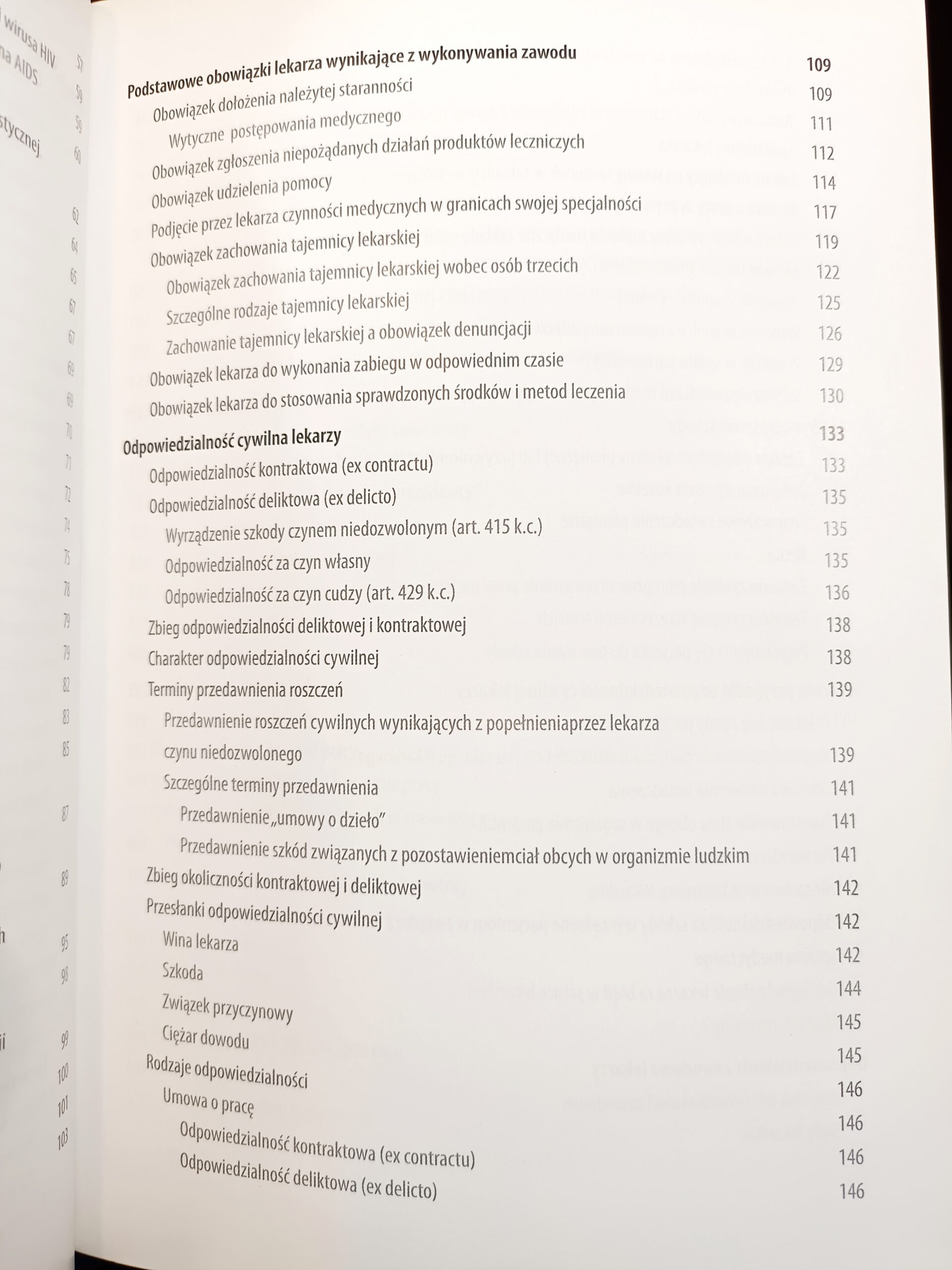 prawo medyczne dla kardiologów spis treści 2 książki w antykwariat Szczecin