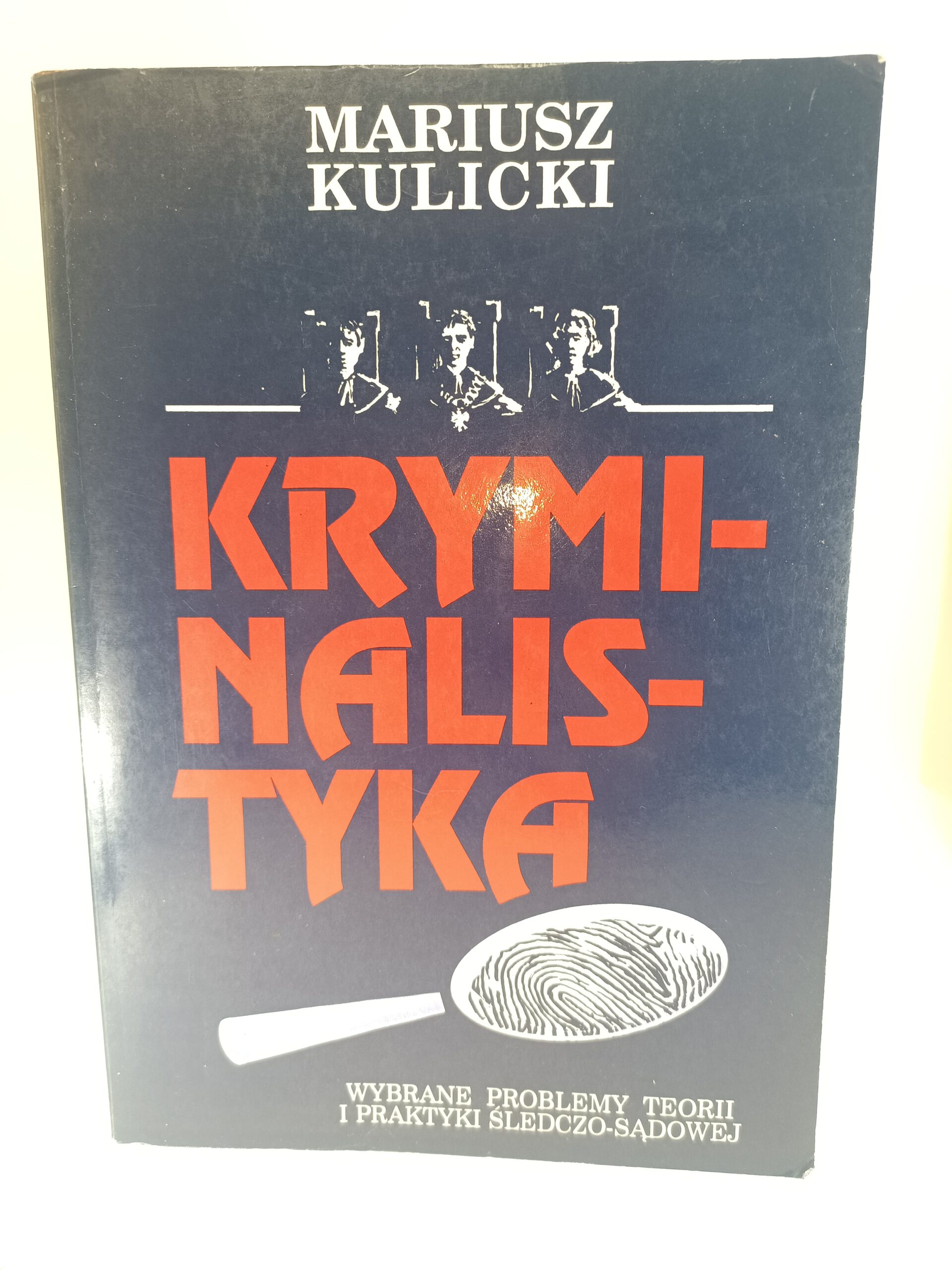 kryminalistyka wybrane problemy przód książki w antykwariat Szczecin