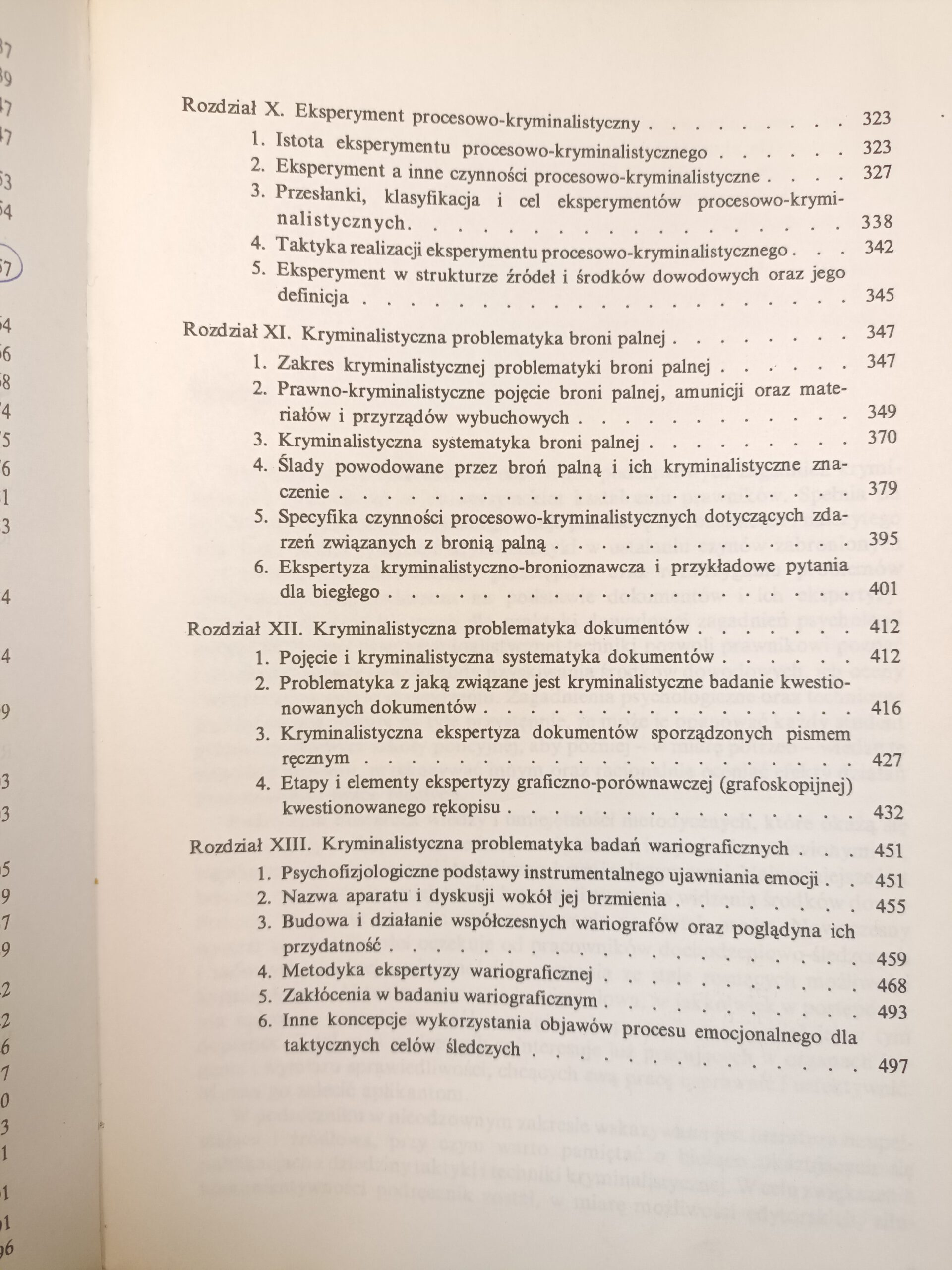 kryminalistyka wybrane problemy spis treści 3 książki w antykwariat Szczecin