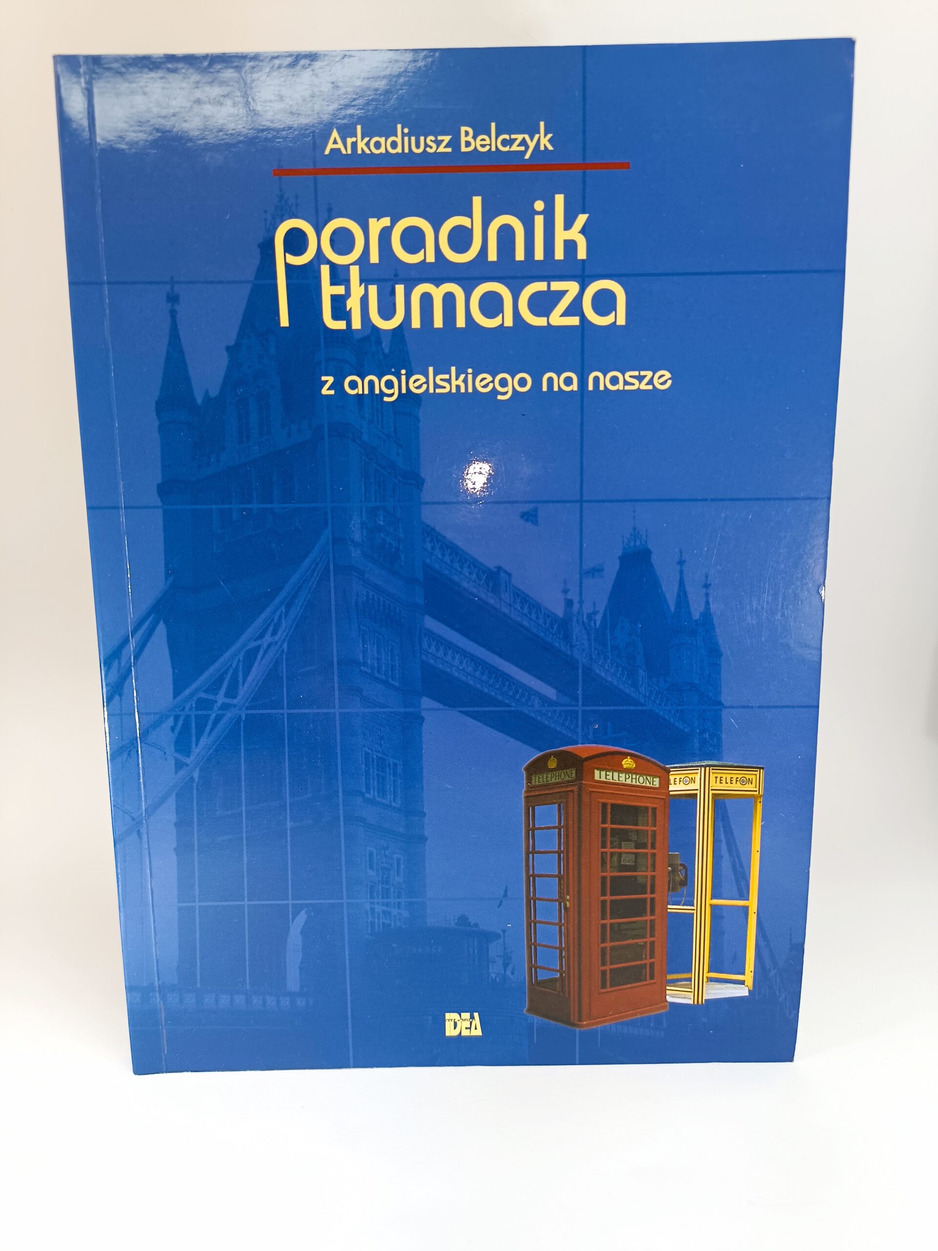 poradnik tłumacza okładka książki w antykwariat Szczecin