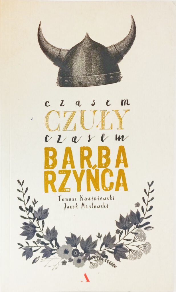 czasem czuły czasem barbarzyńca przód książki w antykwariat Szczecin