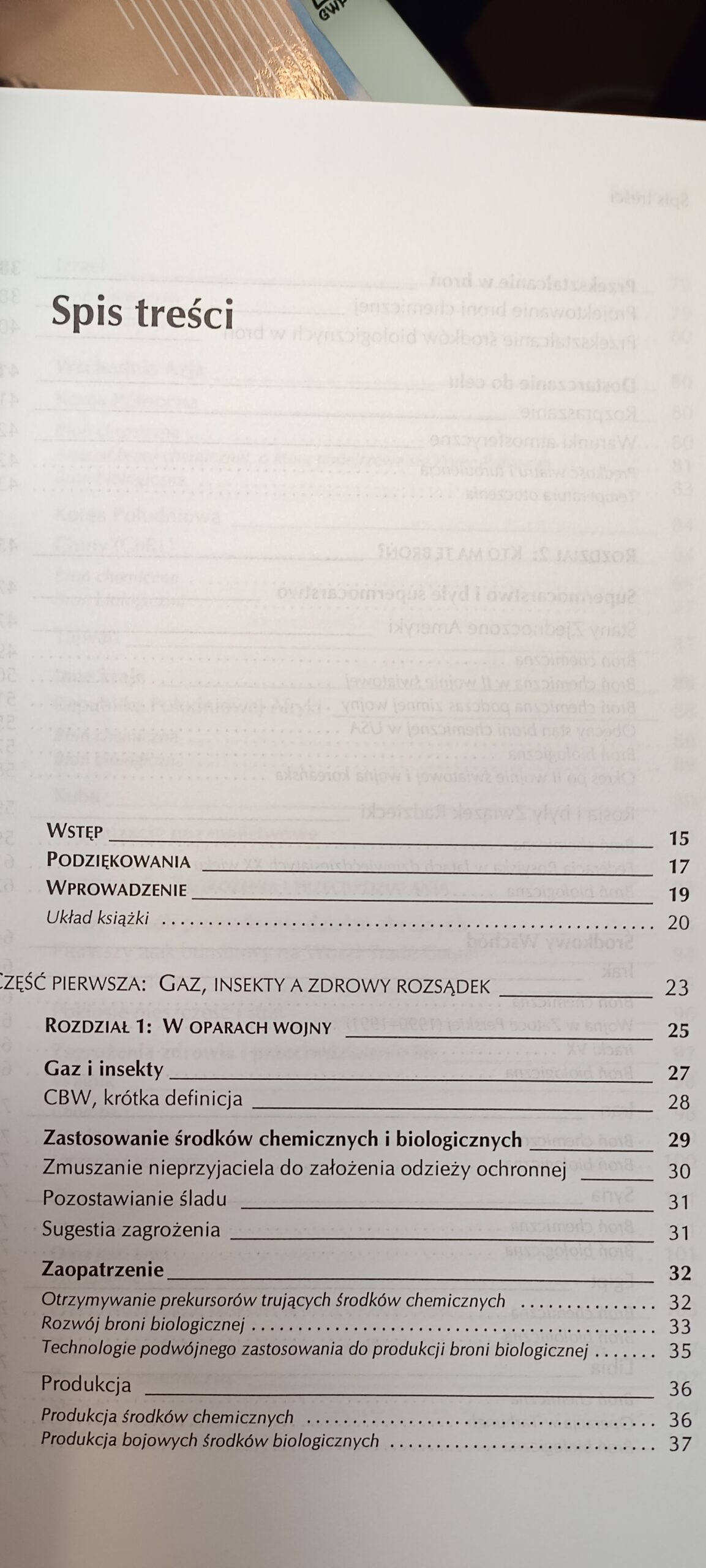 broń chemiczna i biologiczna spis tresci książki w antykwariat książki Szczecin