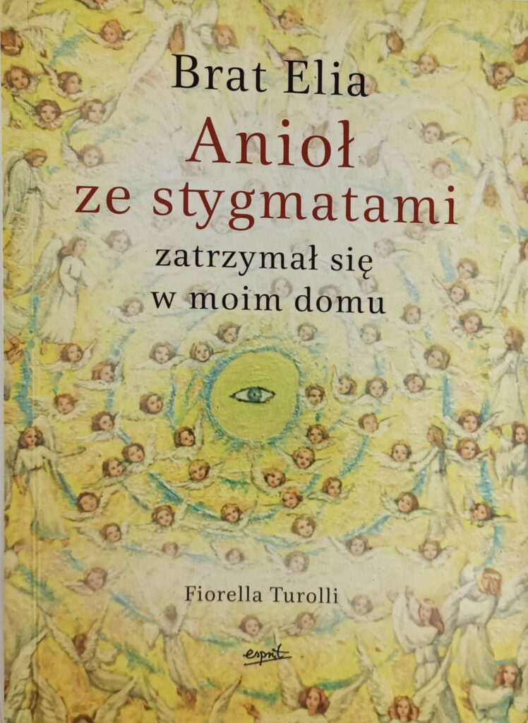 anioł ze stygmatami okładka książki w antykwariat książki Szczecin