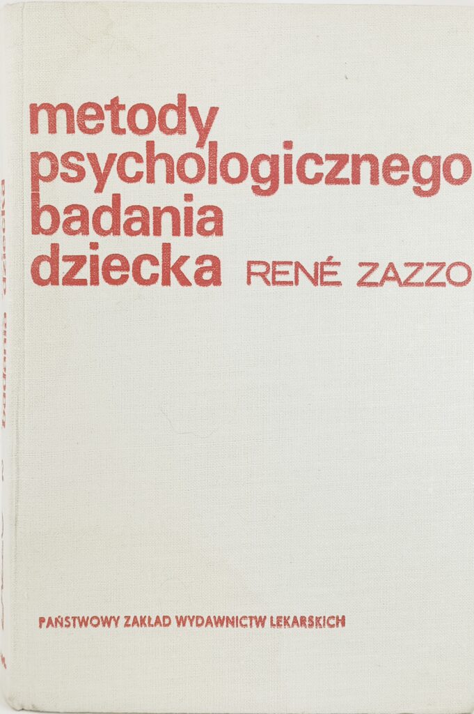 metody psychologicznego badania dziecka okładka książki w antykwariat książki Szczecin