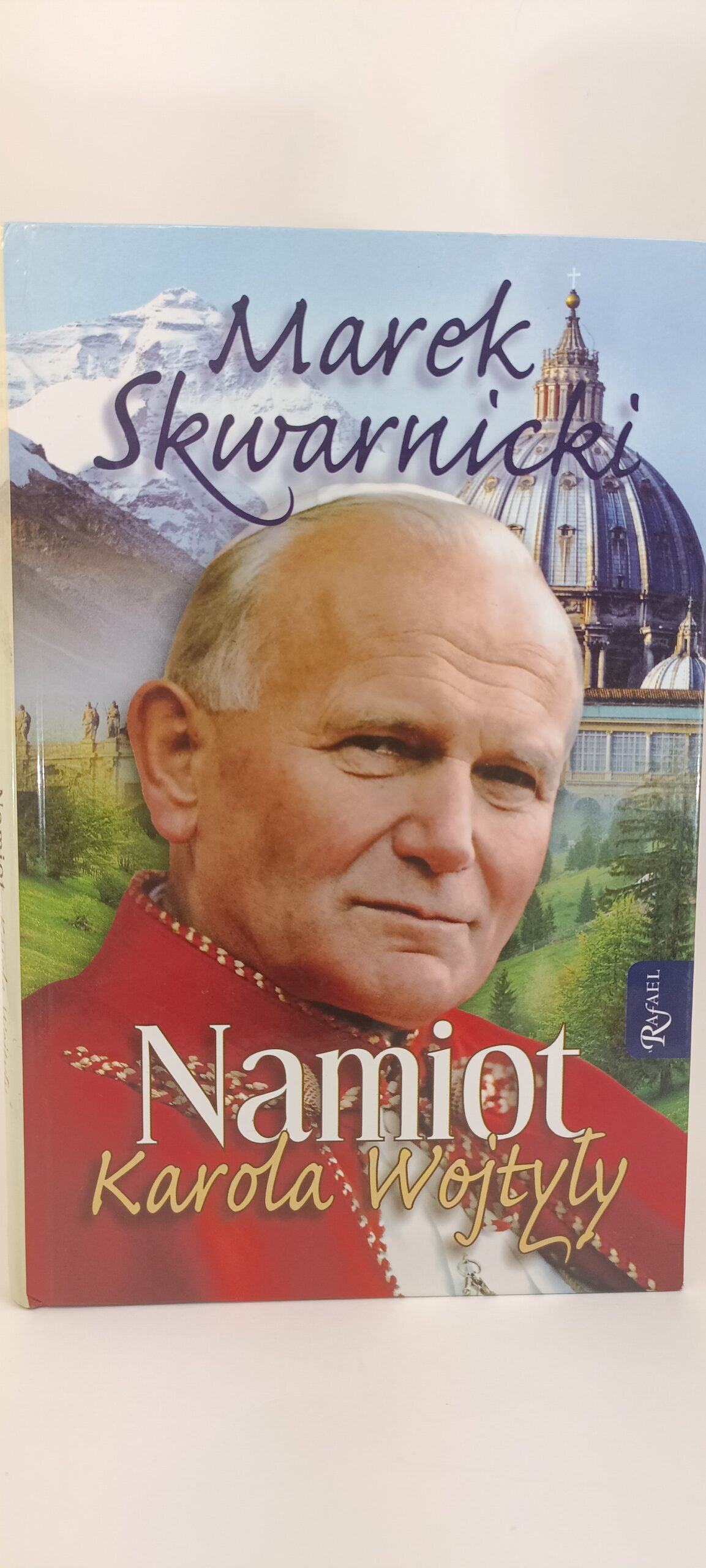 namiot Karola Wojtyły okładka książki w antykwariat książki Szczecin