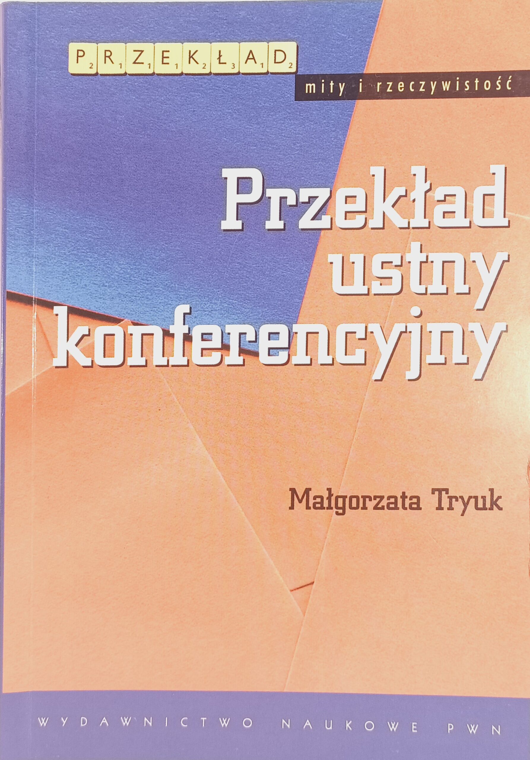 przekład ustny konferencyjny okładka książki w antykwariat książki Szczecin