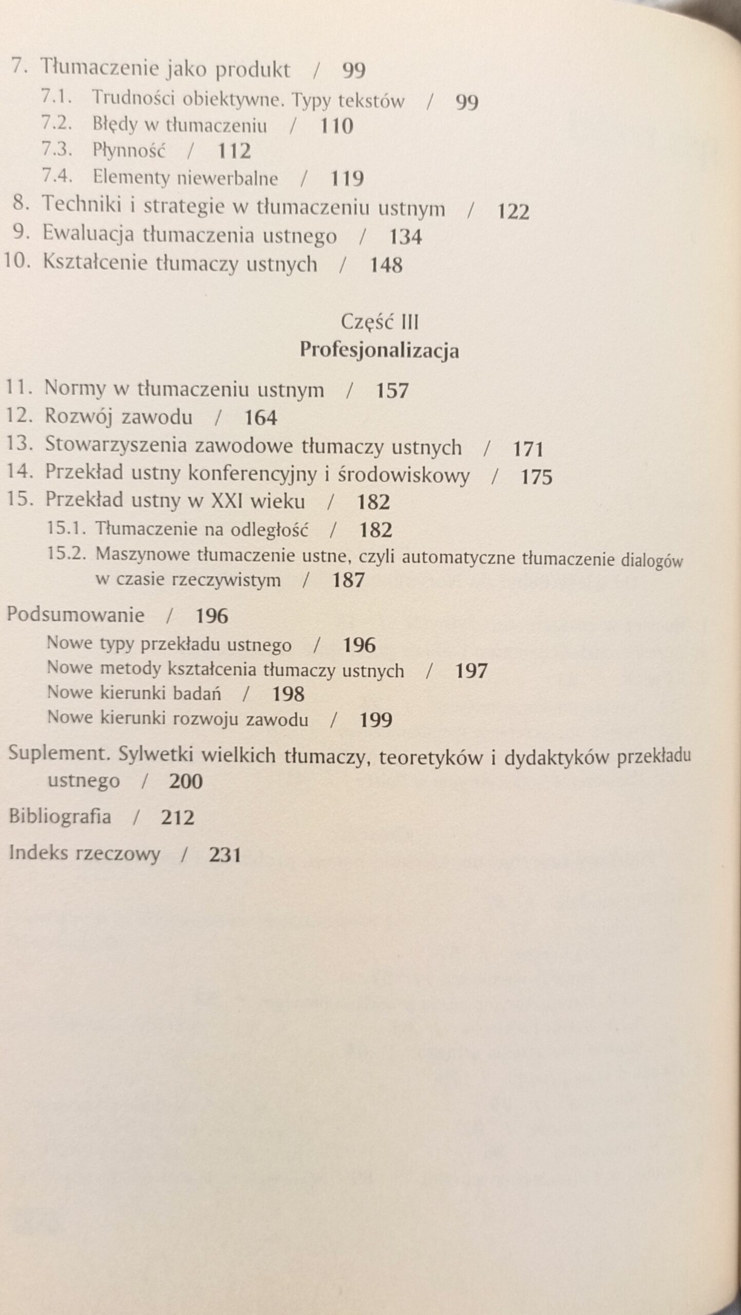 przekład ustny konferencyjny spis treści 2 książki w antykwariat książki Szczecin