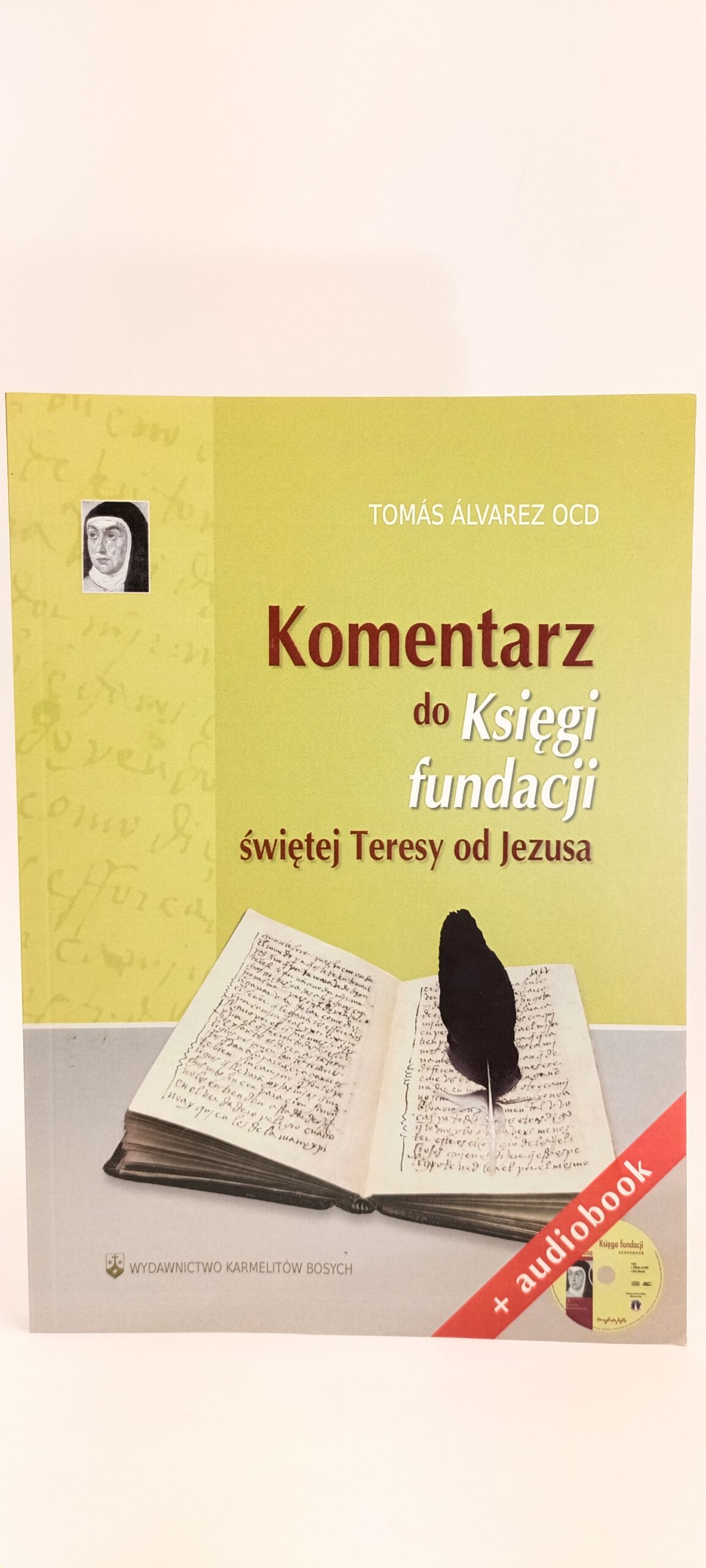 komentarz do księgi fundacji okładka książki w antykwariat książki używane Szczecin