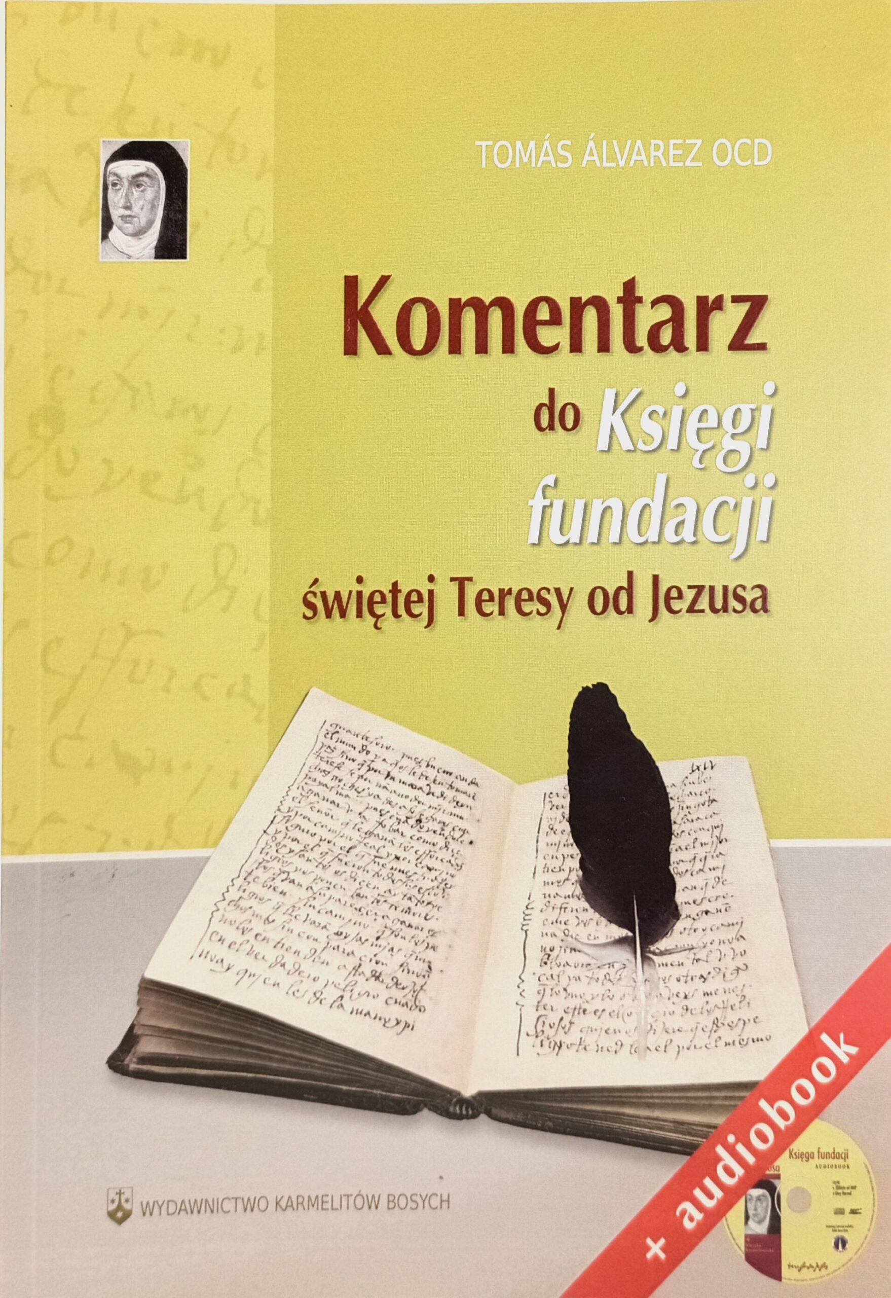 komentarz do księgi fundacji okładka książki w antykwariat książki używane Szczecin