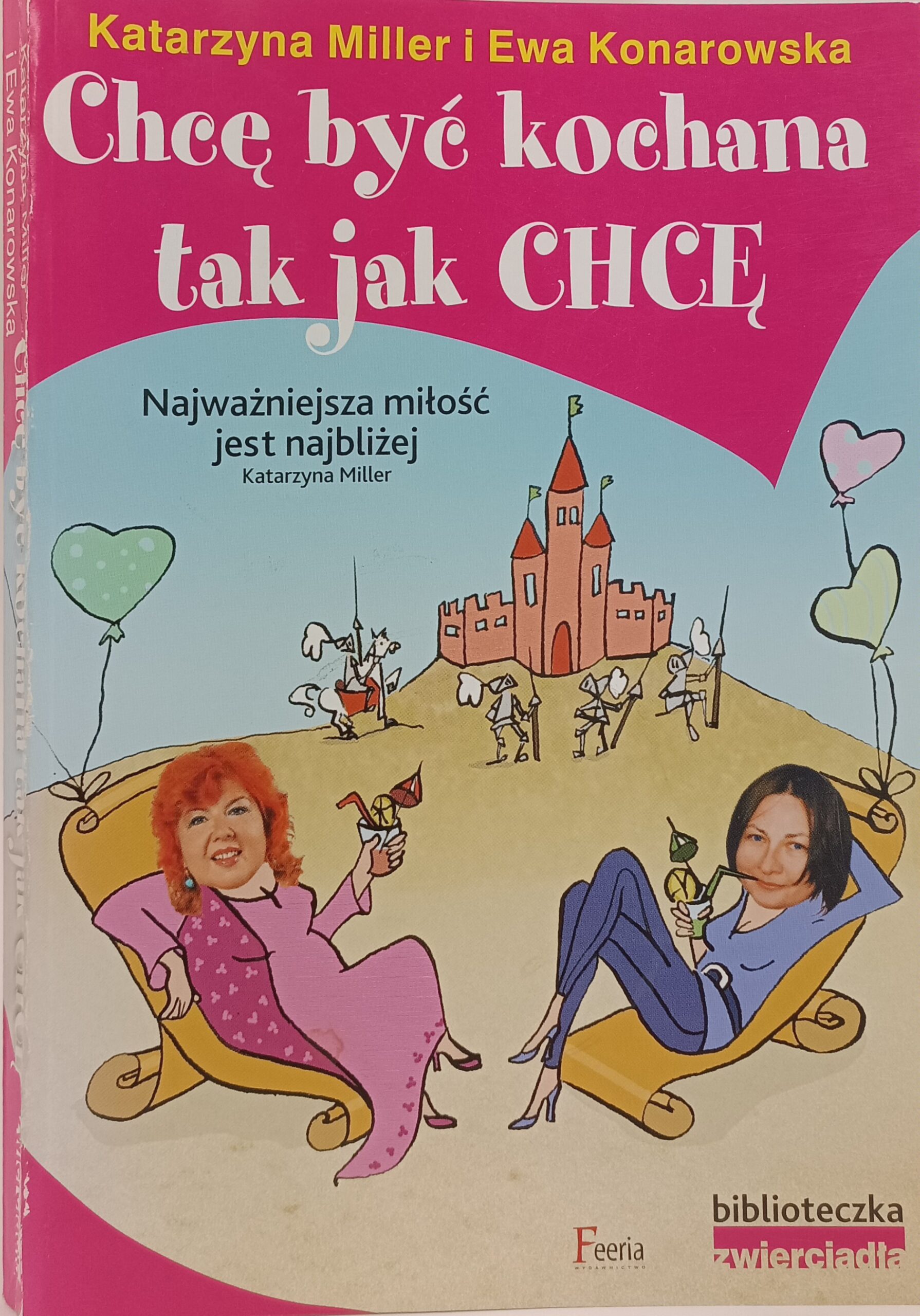 chcę być kochaną przód książki w antykwariat książki używane Szczecin