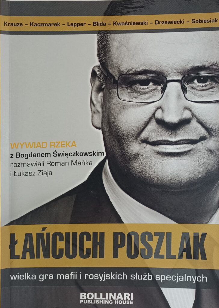 łańcuch poszlak przód książki w antykwariat książki używane Szczecin