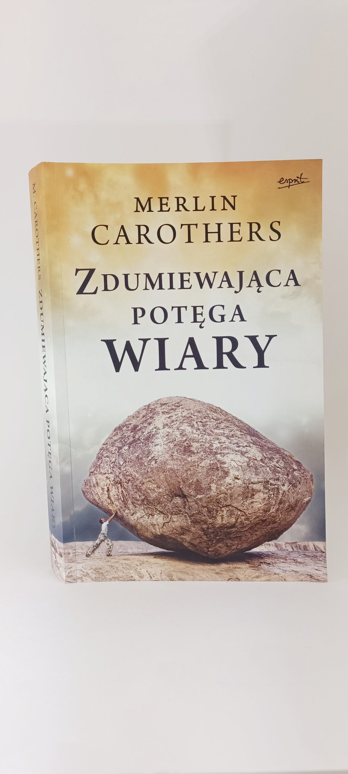 zdumiewająca potęga wiary okładka książki w antykwariat książki używane Szczecin