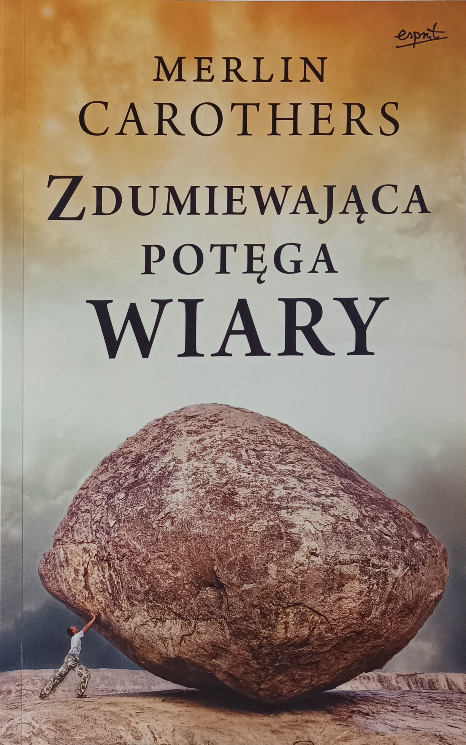 zdumiewająca potęga wiary przód książki w antykwariat książki używane Szczecin