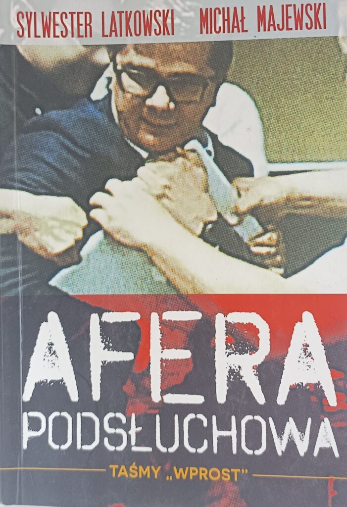 afera podsłuchowa okładka książki 2 w antykwariat książki używane Szczecin