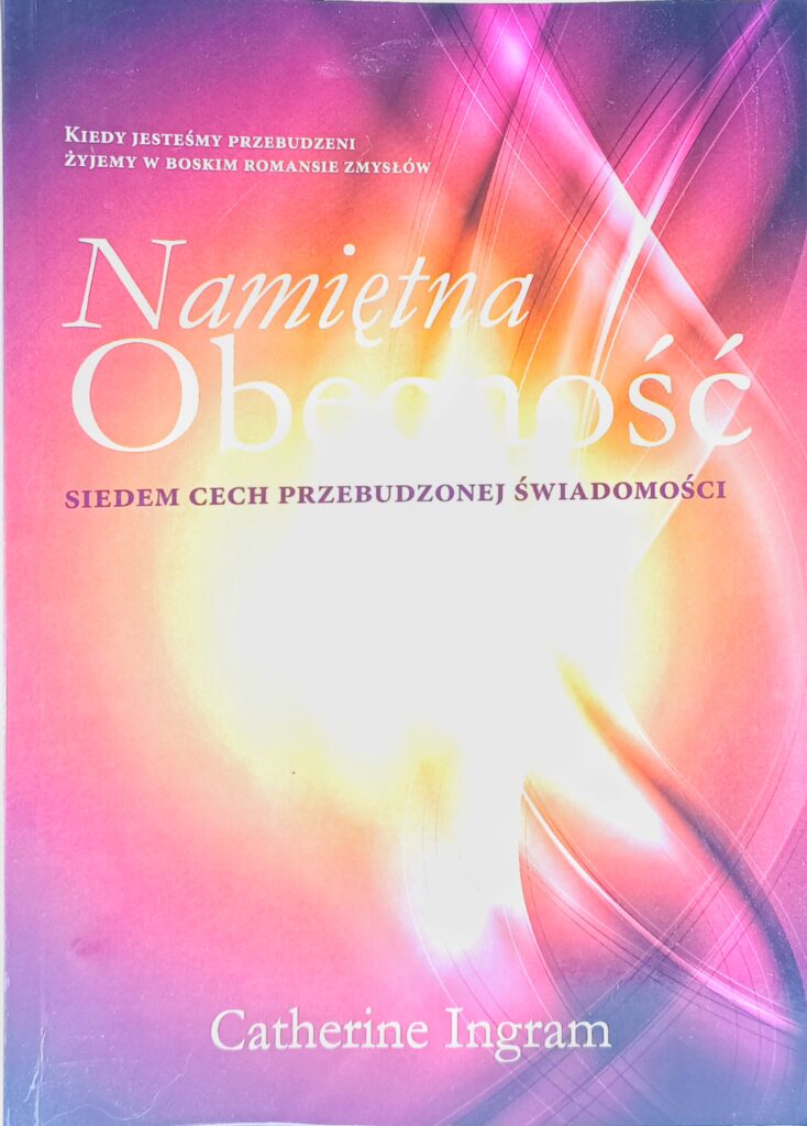 namiętna obecność przód książki w antykwariat książki używane Szczecin