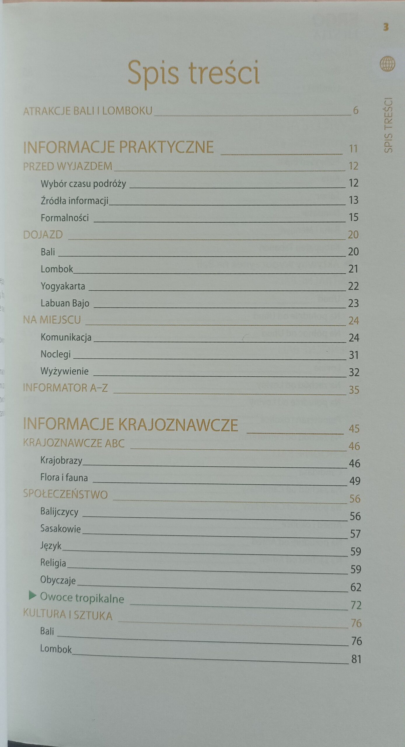 Bali i Lombok spis treści 2 książki w antykwariat książki używane Szczecin