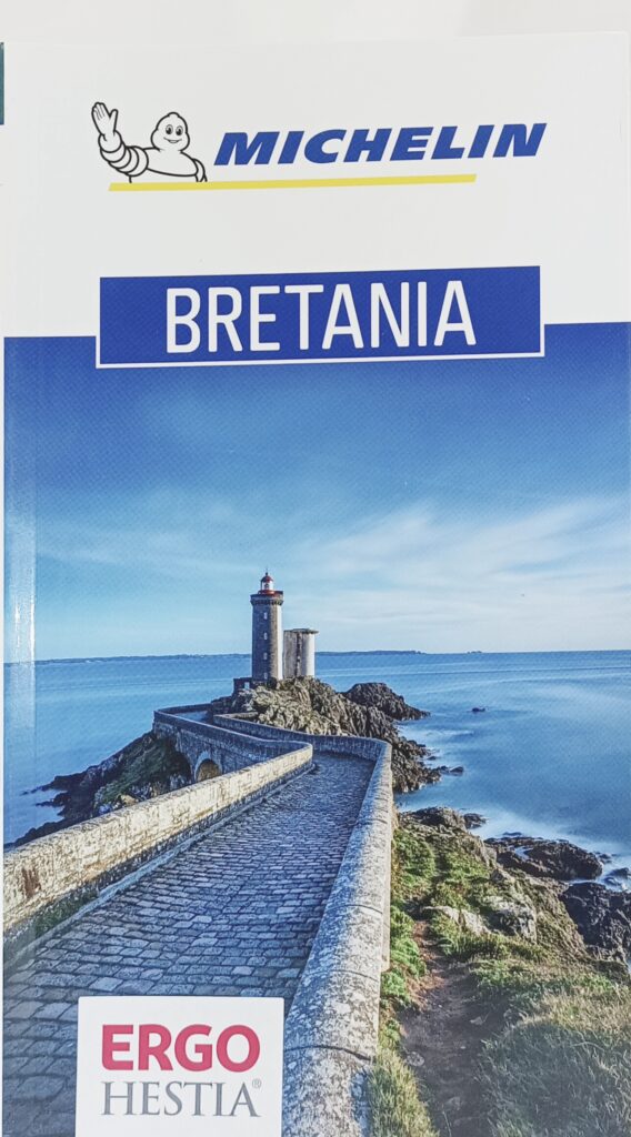 Bretania przewodnik okładka książki w antykwariat książki używane Szczecin