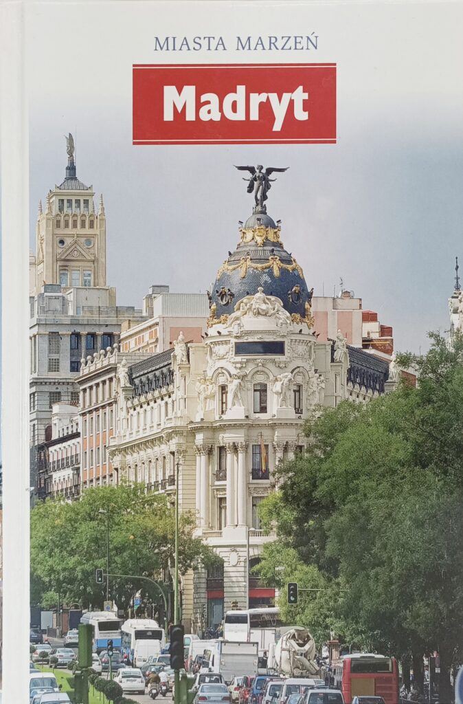 Madryt okładka książki w antykwariat książki używane Szczecin