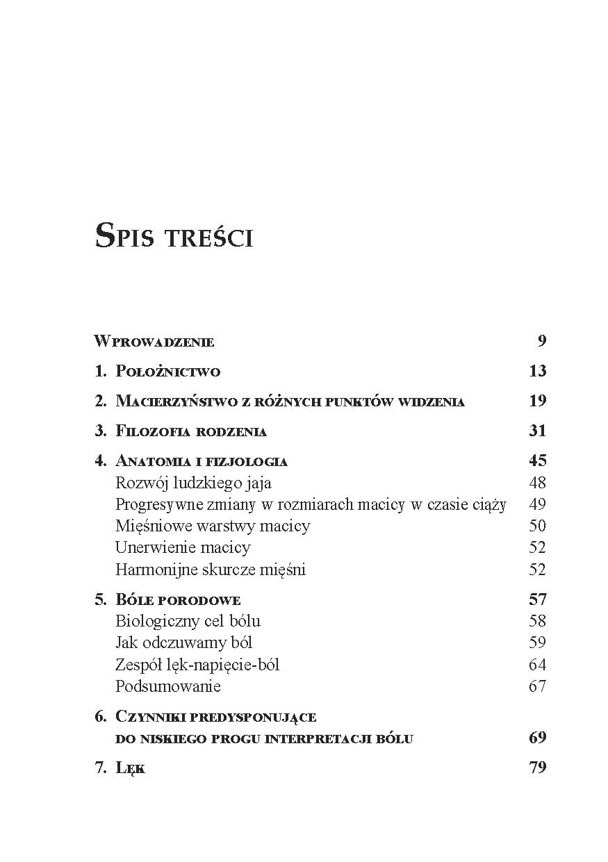 Porod-bez-leku- spis ksiazki w antykwariat ksiazki uzywane Szczecin