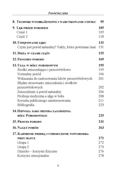 Porod bez leku spis tresci 2 ksiazki w antykwariat ksiazki uzywane Szczecin