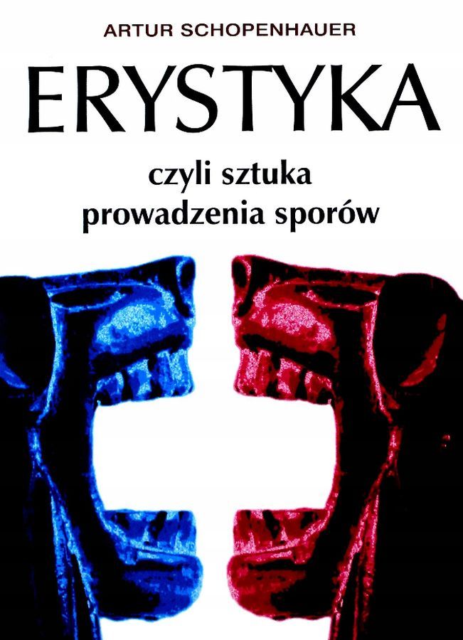 erystyka czyli sztuka prowadzenia sporów okladka ksiazki uzywane antykwariat Szczecin