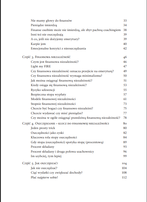 jak osiągnąć bogactwo spis treści 2 ksiazki w antykwariat ksiazki Szczecin