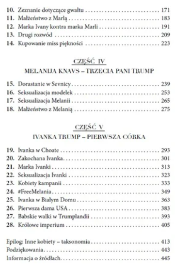 kobiety donalda trumpa spis tresci 2 ksiazki w antykwariat ksiazki uzywane Szczecin